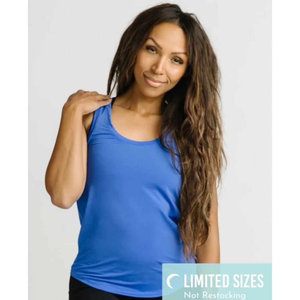 Zyia Blue Progression Tank size XL